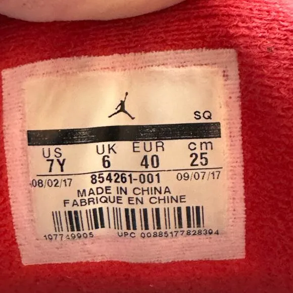 Size 7 - Nike Air Jordan 3 Retro OG BG Black Cement 2018 Men's Shoes