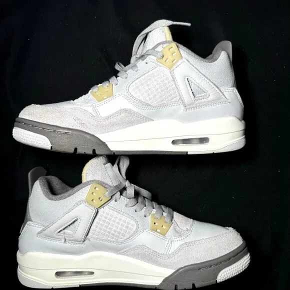 Size 7 - Nike Air Jordan 4 Retro SE Craft GS Photon Dust Men's Shoes