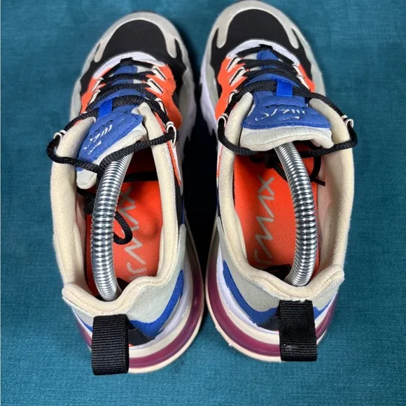 Size 7.5 - Women’s Nike Air Max 270 React Fossil shoes
