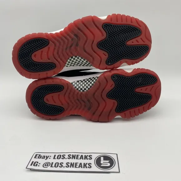 Size 7y- (GS) Jordan 11 Retro High Bred (378038-061)