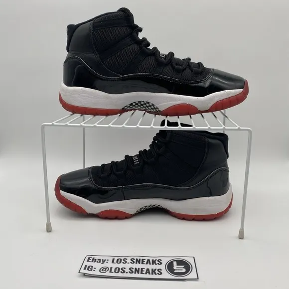Size 7y- (GS) Jordan 11 Retro High Bred (378038-061)