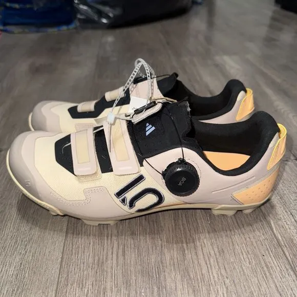 Size 8 Womens Adidas Five Ten 5.10 Kestrel BOA Mountain Bike Beige Purple HQ6032