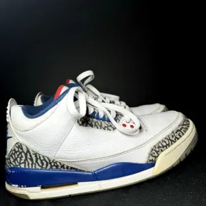 Size 9.5 - Nike Air Jordan 3 Retro OG True Blue 2016 Men's Shoes