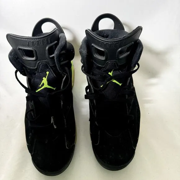 Size 9.5 - Nike Air Jordan 6 Retro Electric Green Men's Shoes