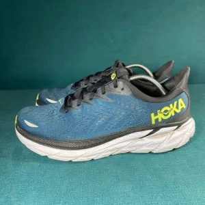 Size 11.5 - Men’s Hoka One Clifton 8 multicolor shoes