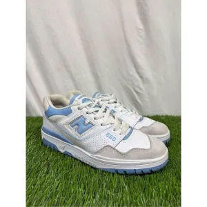 Size 8 - New Balance 550 White Blue Haze UNC OG box Fire