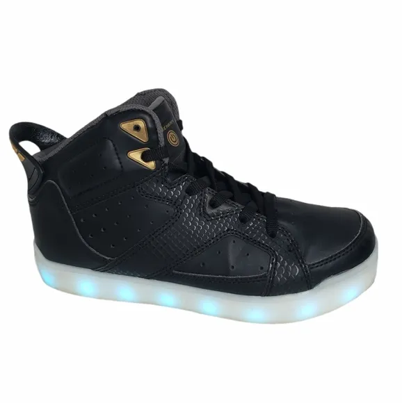 Skechers Energy Lights E-Pro Street Quest Sneaker Light Up Size 4.5