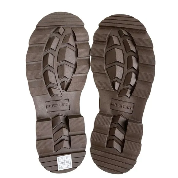 Skechers Parties Mate Oxford Shoes Women’s Size 8.5 Mocha Comfort Modern Chunky