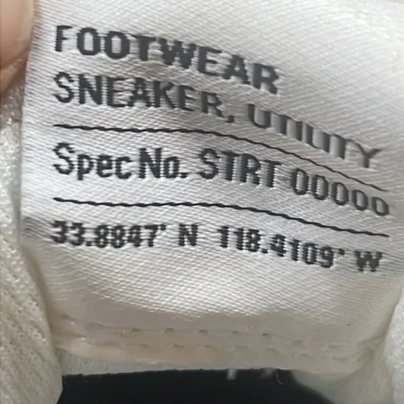Skechers Street Los Angeles Koopa Volley Low Varsity White Athletic Shoes NIB