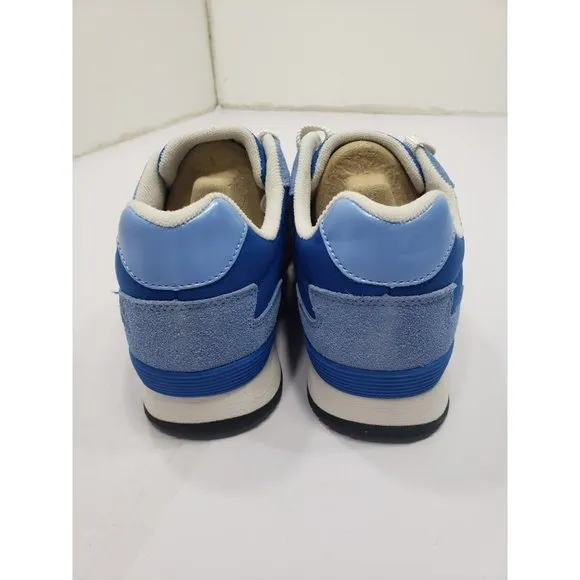 Skechers Street Los Angeles Women’s Blue &amp; White Memory Foam Sneakers size 9