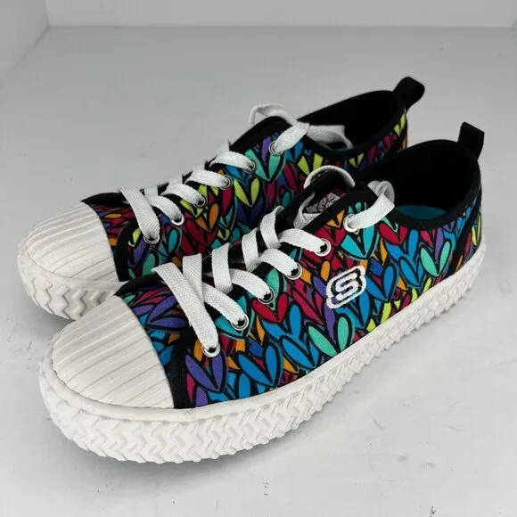 Skechers Womens 155510 JGoldcrown Multicolor Street Trax One Size 8 Sneakers