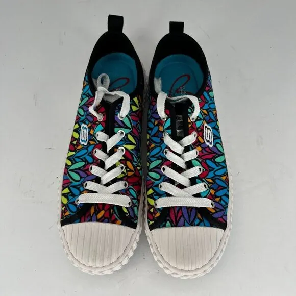 Skechers Womens 155510 JGoldcrown Multicolor Street Trax One Size 8 Sneakers