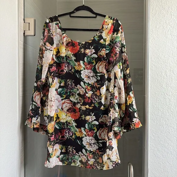 SMYM Small Floral Madame Fleur Bombshell Dress