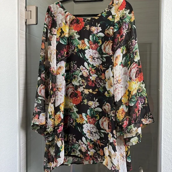 SMYM Small Floral Madame Fleur Bombshell Dress