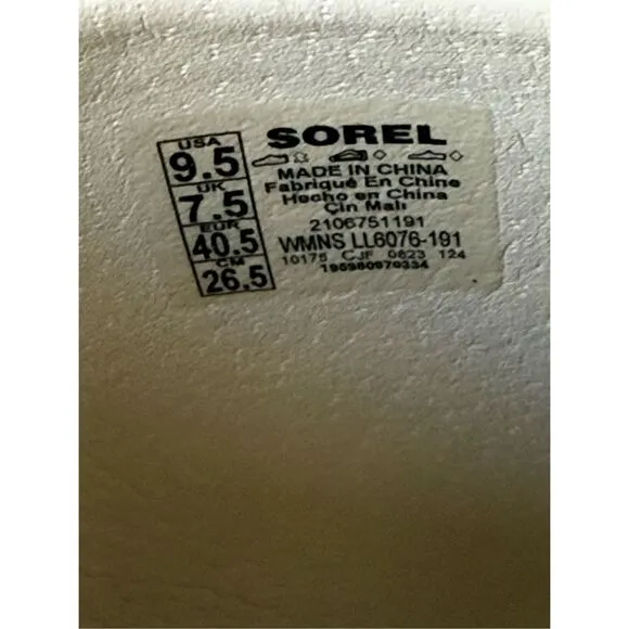 SOREL Dayspring Slide Platform Sandal In Cream/Chalk/ Gum 16