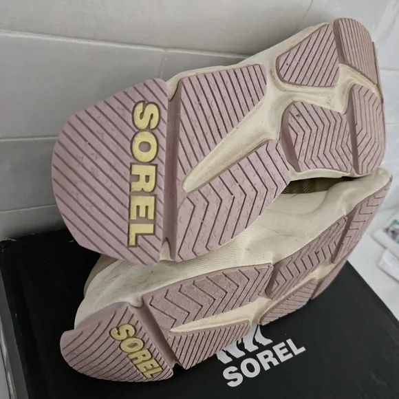 SOREL Kinetic RNGED Float Sneakers Casual Chunky Shoes Olive Shade Shale Mauve