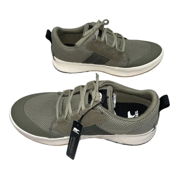 Sorel Out N About lll Sneaker Size 9.5 Olive Womens NEW