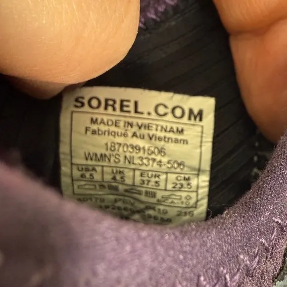 Sorel Sneakers Women's 6.5 Kinetic Impact Strap Athleisure Walking Shoes