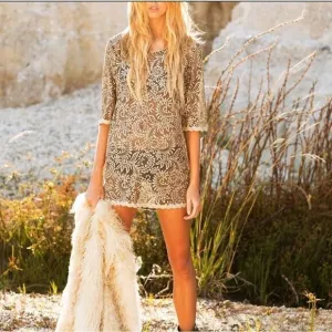 Spell &amp; The Gypsy Festival Junkie Dress Black Lace