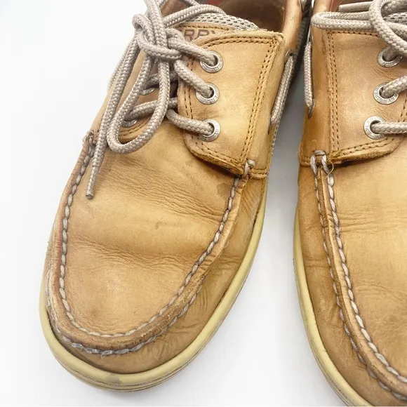 Sperry Top Sider Men's Tan Boat Shoes Casual Size 8.5 M