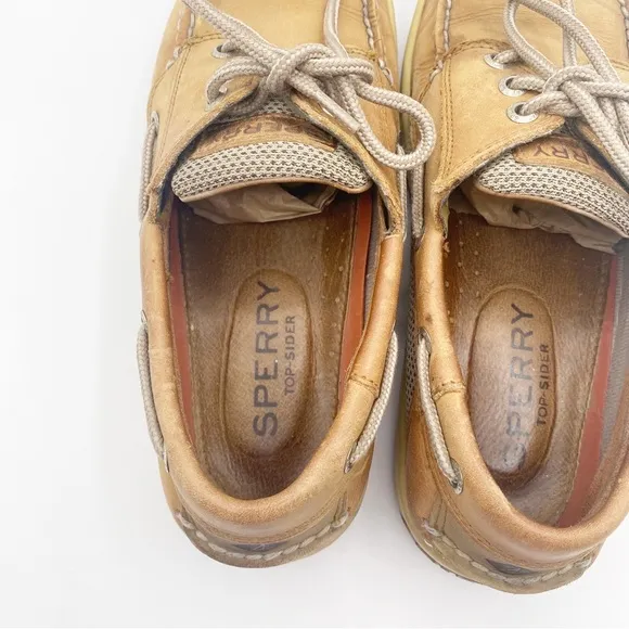 Sperry Top Sider Men's Tan Boat Shoes Casual Size 8.5 M