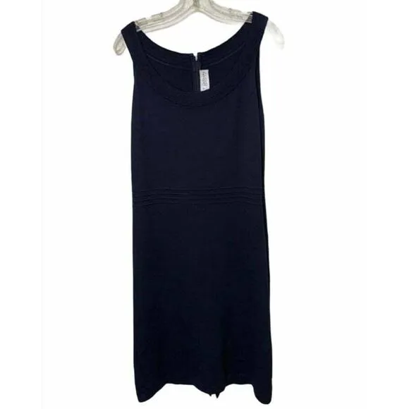 ​St. John Collection Black Knit Dress Size 8 $999