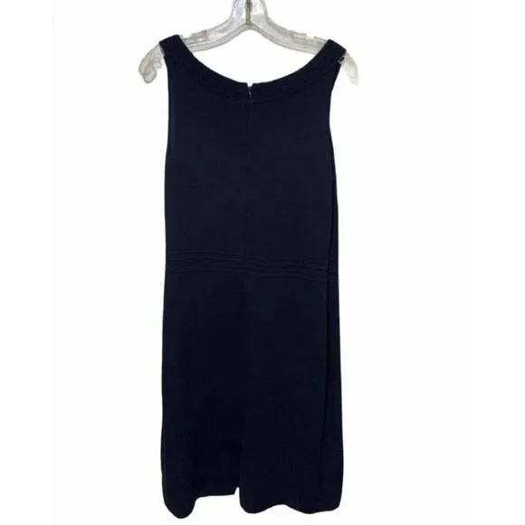 ​St. John Collection Black Knit Dress Size 8 $999