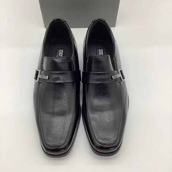 Stacy Adams Black Boys Dress Shoes NWT Size 3.5