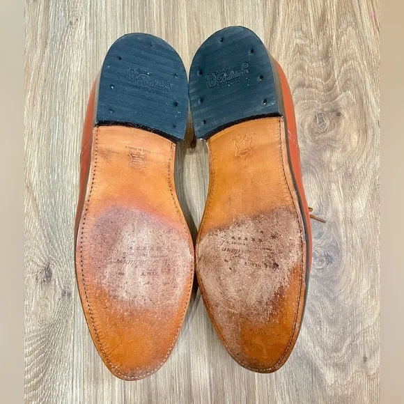 Stacy Baldwin Men’s Delta Tangerine Shoes Exclusive For Penner’s Size 11  EUC