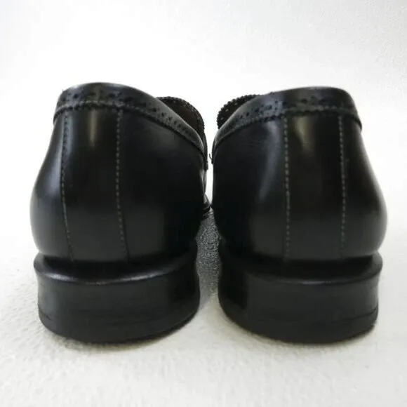 Stefano Branchini Strap Leather Dress Loafers Shoes Mens Fashion Footwear sz 7.5