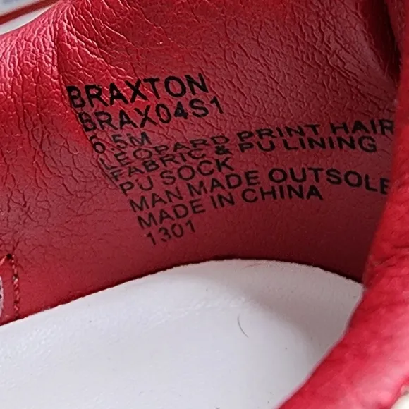 Steve Madden Braxton Leopard Print Retro Sneaker