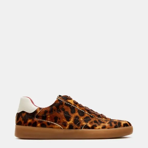 Steve Madden Braxton Leopard Print Retro Sneaker