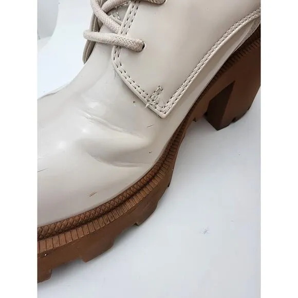 Steve Madden Chunky Boots womens 9.5 Y2K Heel platform winter boho