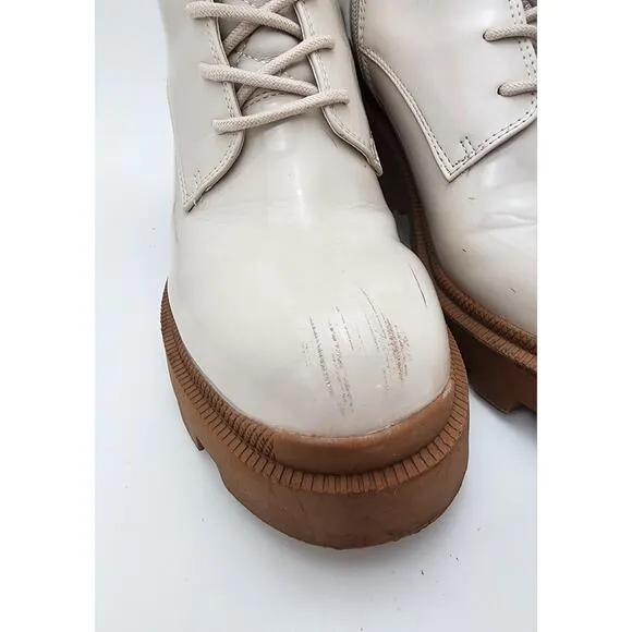 Steve Madden Chunky Boots womens 9.5 Y2K Heel platform winter boho