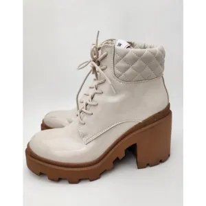 Steve Madden Chunky Boots womens 9.5 Y2K Heel platform winter boho