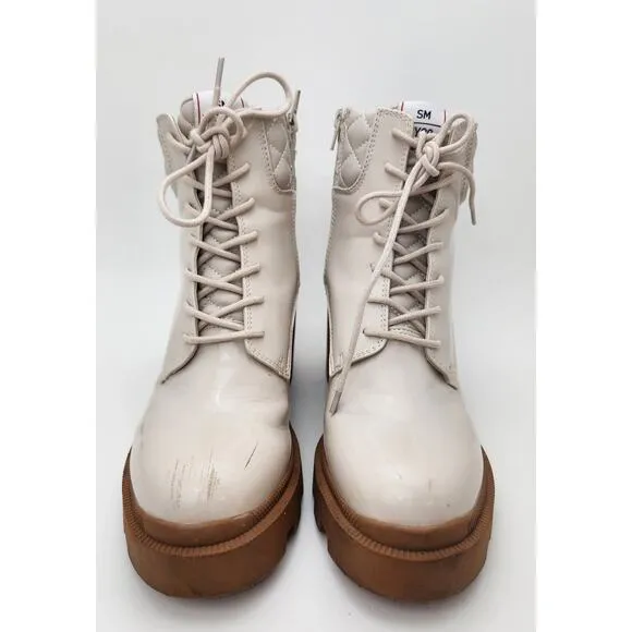 Steve Madden Chunky Boots womens 9.5 Y2K Heel platform winter boho