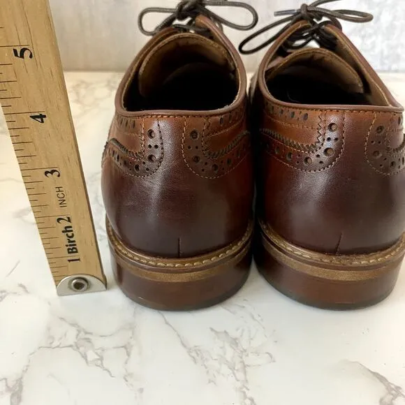 Steve Madden Dress Shoes Men's Sz 10.5 Leather Hoxton Wingtip Ombre‎ Business