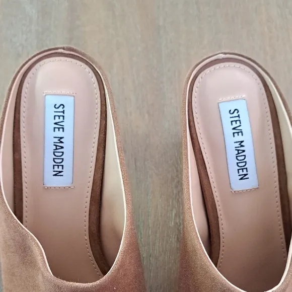 Steve Madden Niara Mule - Color: Chestnut Sue - Size: 8.5