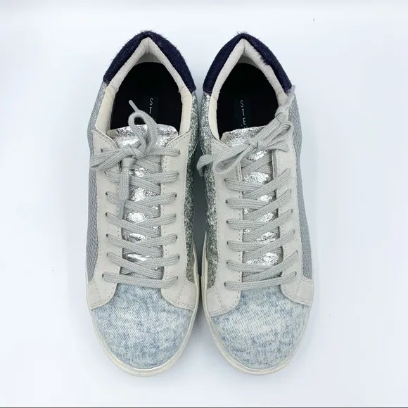 Steve Madden Peyton Denim Sneaker Size 10