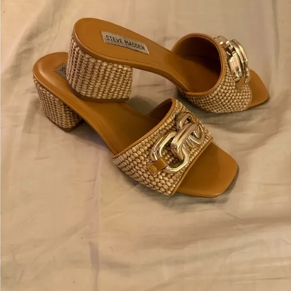 Steve Madden Santana Raffia Sandals