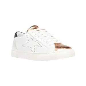 Steve Madden Women's 8.5 Rezume Sneakers Shoes New Star Pink Golden Leather