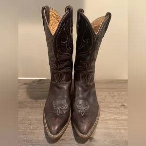 Stewart Boot Co. Vintage 1977 Hand Made‎ Western Boots Brown 9.5