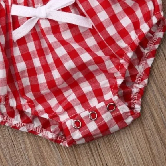 Strawberry Dress first Birthday Romper Clothes outfit Berry sweet smash cake