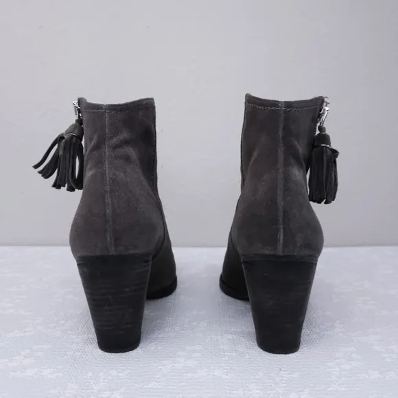 Stuart Weitzman Prancing Tassel Booties US 10