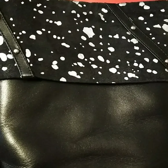 Stunning Vintage Metallic Studded Boots