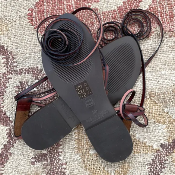 Sundance African Skies LaidbackLondon Handmade Gladiators Leather Flat Sandals
