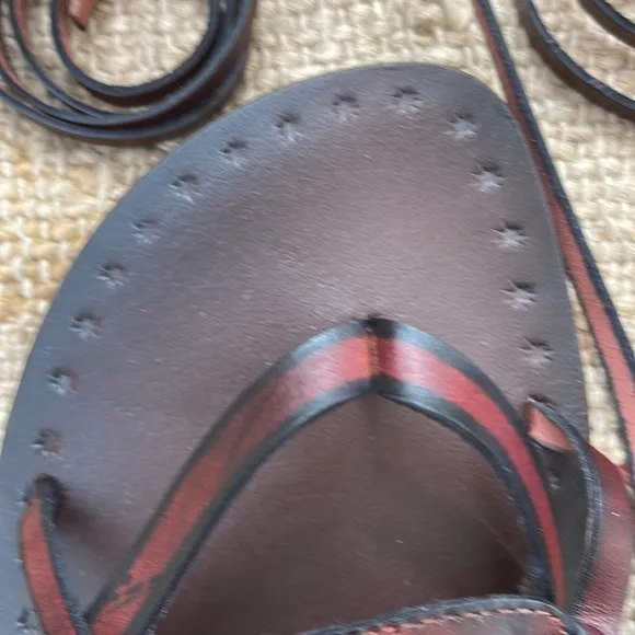 Sundance African Skies LaidbackLondon Handmade Gladiators Leather Flat Sandals