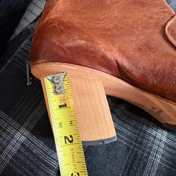 Sundance CYDWOQ Habit Vintage Bown Leather Hand Made in USA Boot