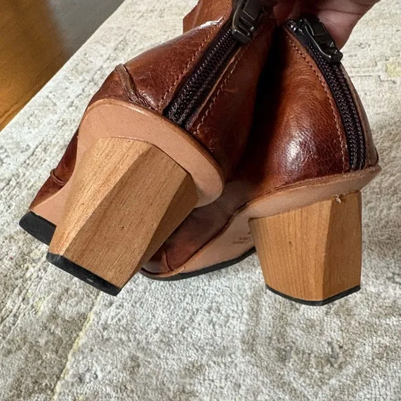 Sundance CYDWOQ Habit Vintage Bown Leather Hand Made in USA Boot