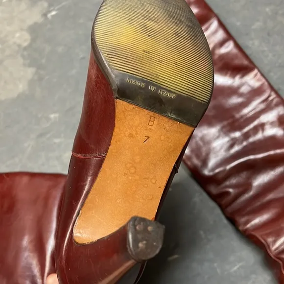 Susan Bennis Warren Edwards Vintage Boots Sz 7